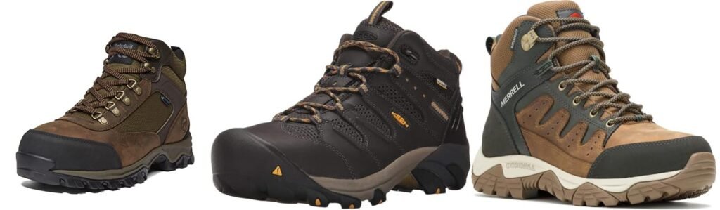 Safety Toe Hiking Boots combined image