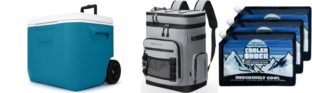 Size Cooler For Camping combined image