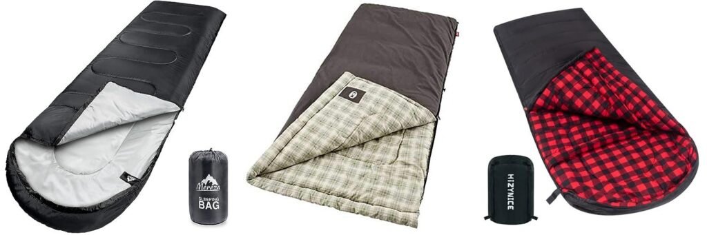 Sleeping Bag For Big Guys combined image