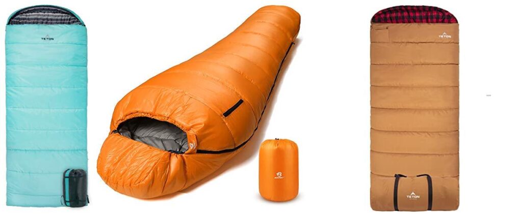Sleeping Bag For Extreme Cold Weather combined image