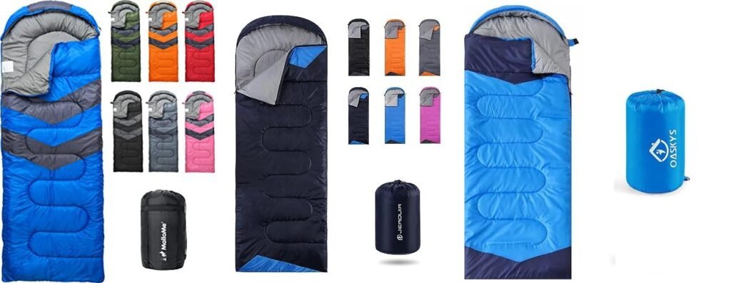 Sleeping Bag Under 100 combined image
