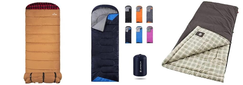 Sleeping Bags For Hunting combined image