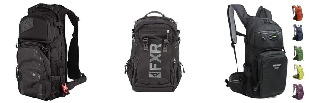 Snowmobile Backpack combined image