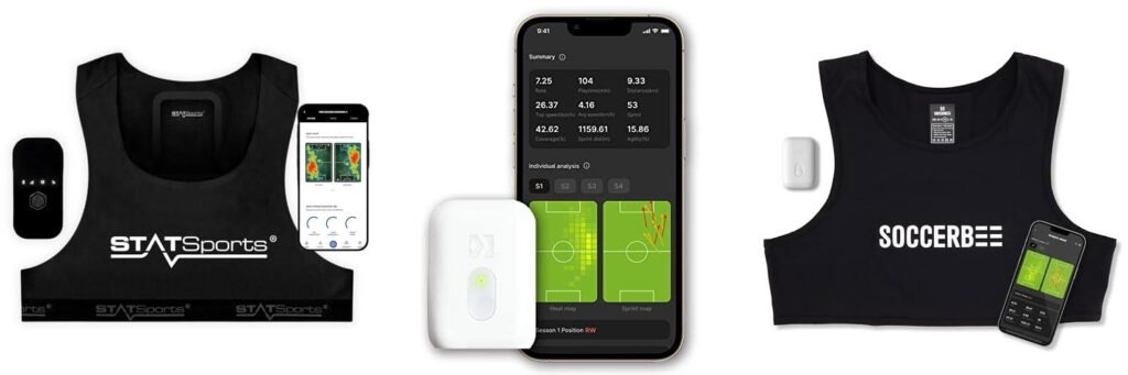 Soccer Gps Tracker combined image