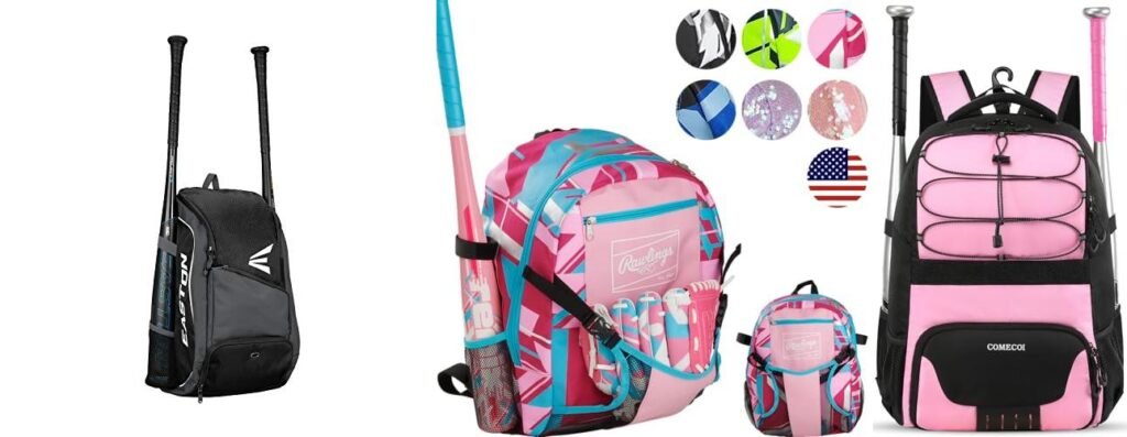 Softball Backpack combined image