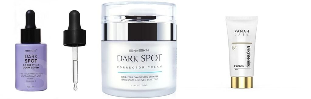 Sunscreen For Pigmentation And Dark Spots combined image