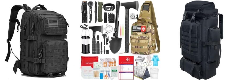 Survival Backpacks combined image