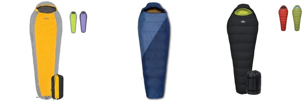 Synthetic Sleeping Bags combined image