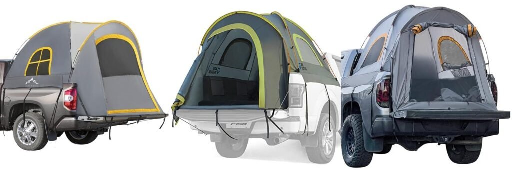 Tacoma Bed Tent combined image