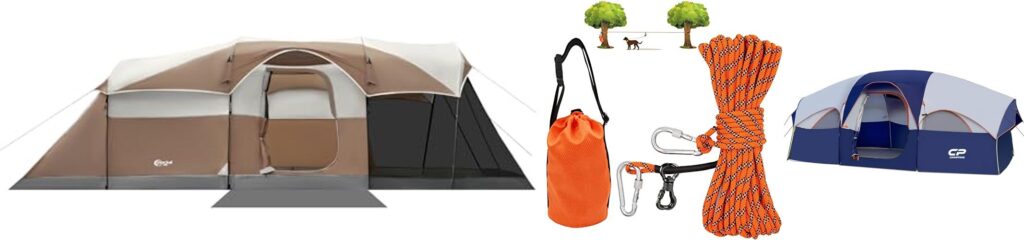 Tent For Camping With Dogs combined image