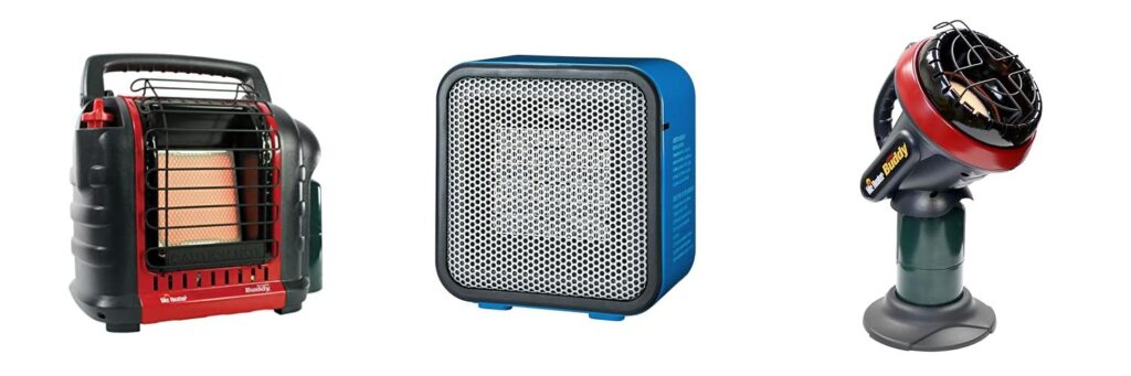 Tent Heaters For Camping combined image