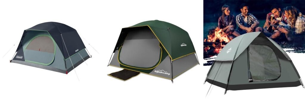 Tents Under 100 combined image