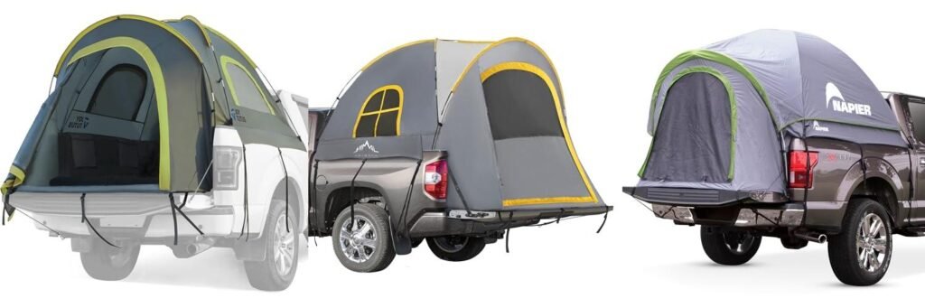 Truck Tent For Chevy Silverado combined image