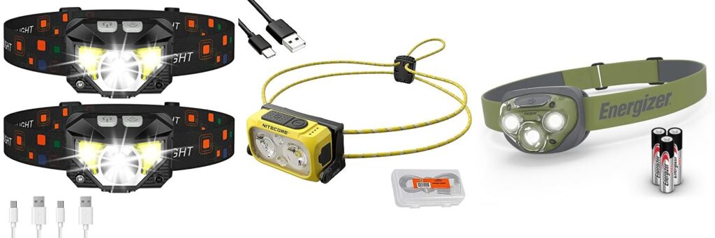 Ultra Running Headlamp combined image