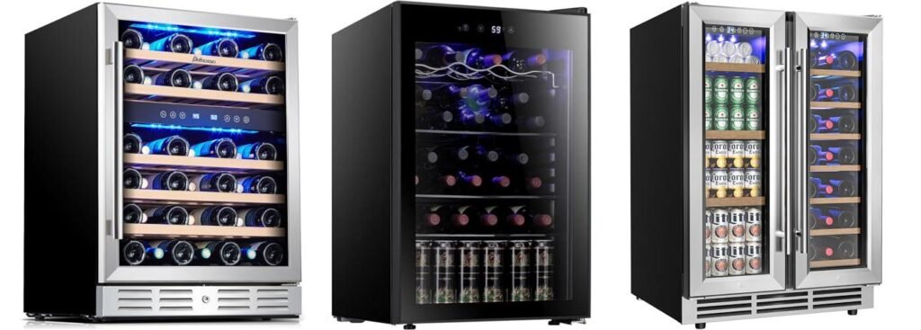 Under Cabinet Wine Cooler combined image