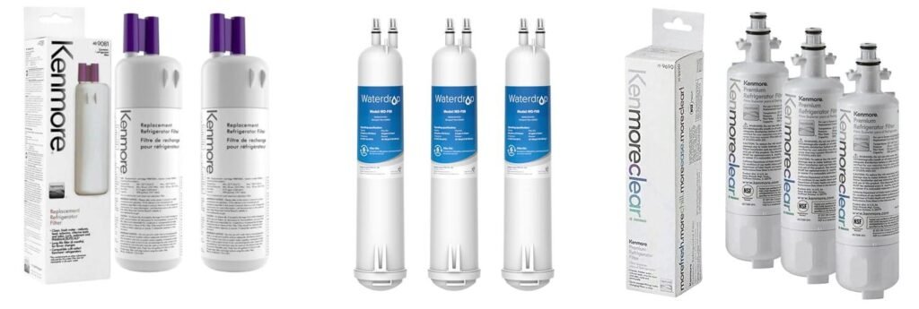Water Filter For Kenmore Refrigerator combined image