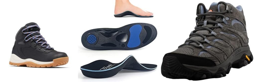 WomenS Hiking Boots For Metatarsalgia combined image