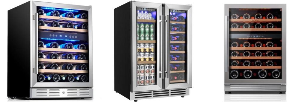 24 Inch Wine Cooler combined image