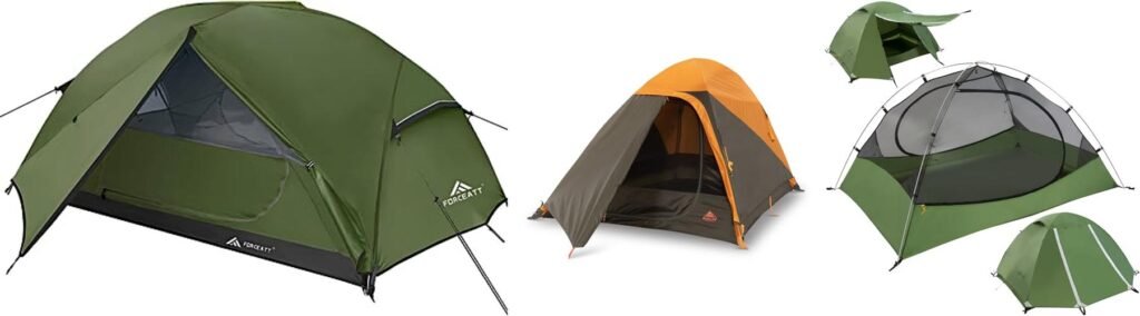 3 Season Backpacking Tent combined image