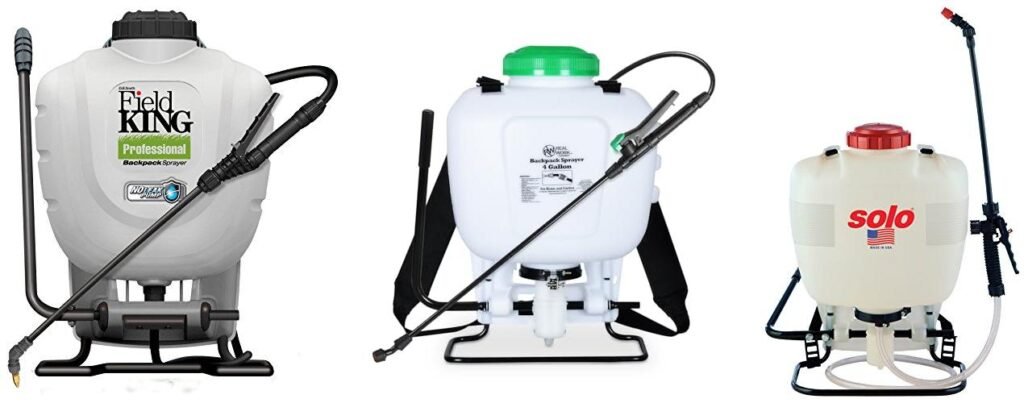 4 Gallon Backpack Sprayer combined image