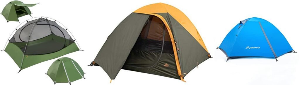 4 Person Tent For Backpacking combined image
