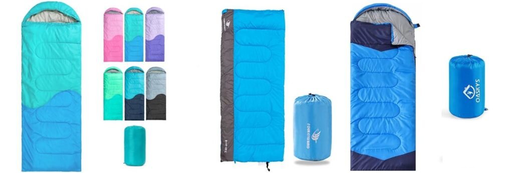 Affordable Sleeping Bags combined image