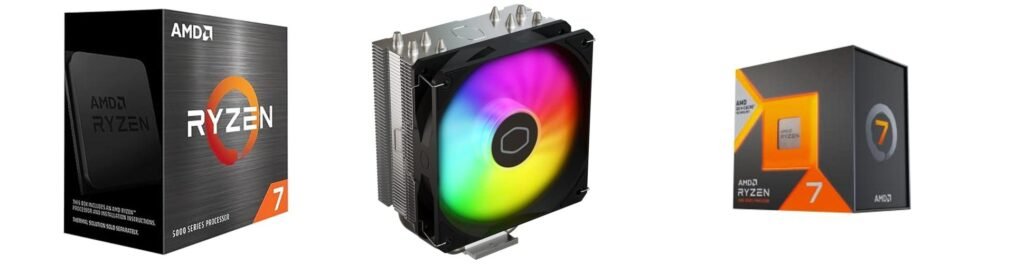 Air Cooler For 5800X3D combined image
