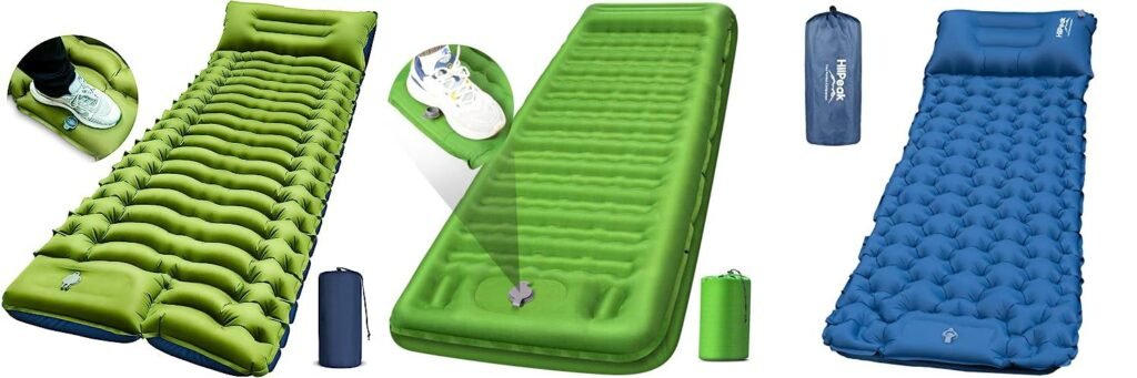 Air Mattress For Backpacking combined image
