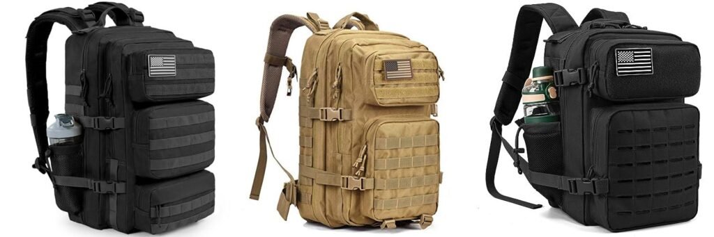 Army Backpack combined image