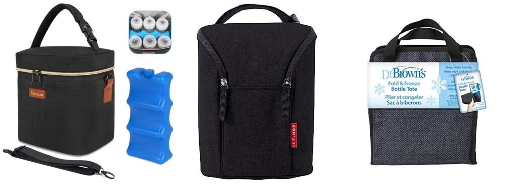 Baby Bottle Cooler Bag combined image