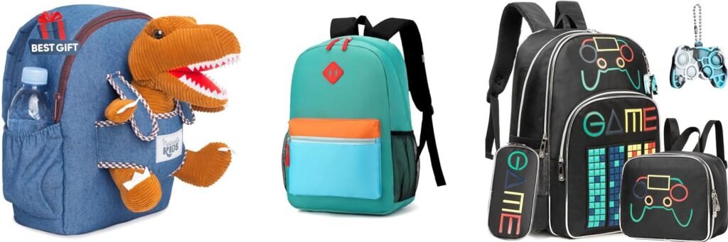 Backpack For 7 Year Old Boy combined image