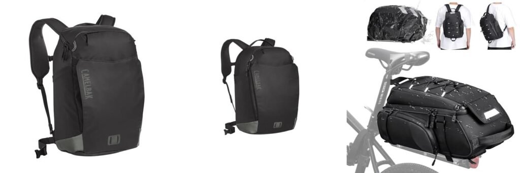 Backpack For Cycling Commute combined image