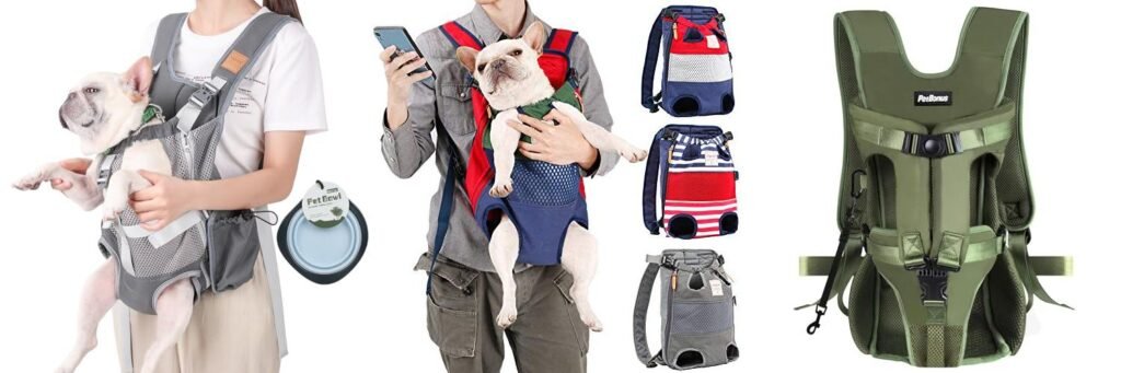 Backpack For French Bulldog combined image