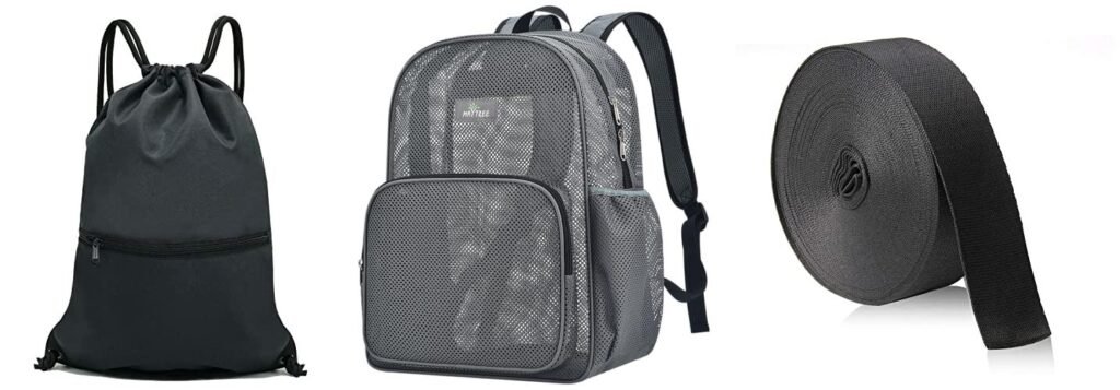 Backpack Material combined image