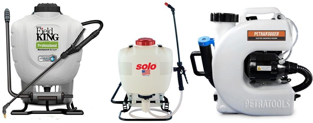 Backpack Sprayer For Commercial Use combined image