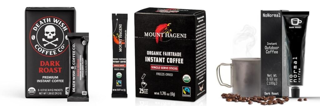 Backpacking Coffee combined image