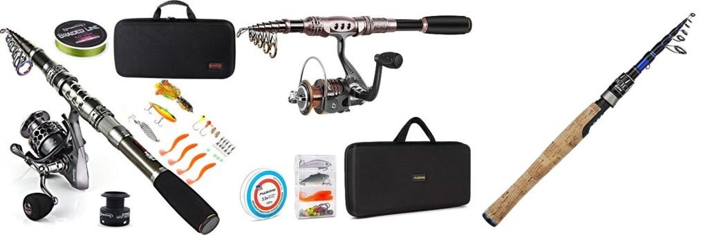 Backpacking Fishing Rods combined image