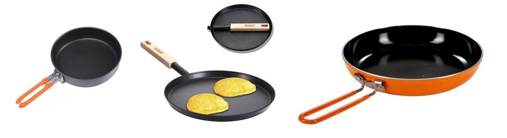 Backpacking Fry Pan combined image