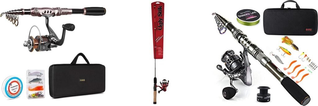 Backpacking Rod And Reel combined image