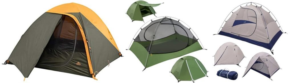 Backpacking Tents 4 Person combined image