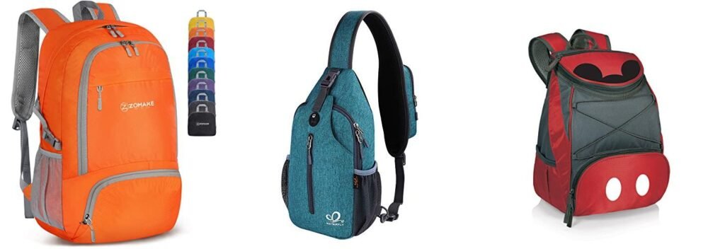 Backpacks For Disneyland combined image