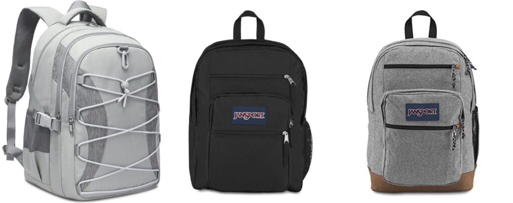 Backpacks For Jr High combined image