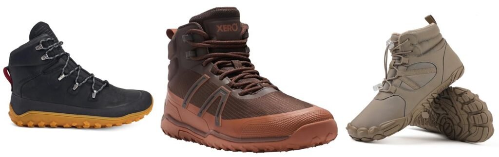 Barefoot Hiking Boots combined image