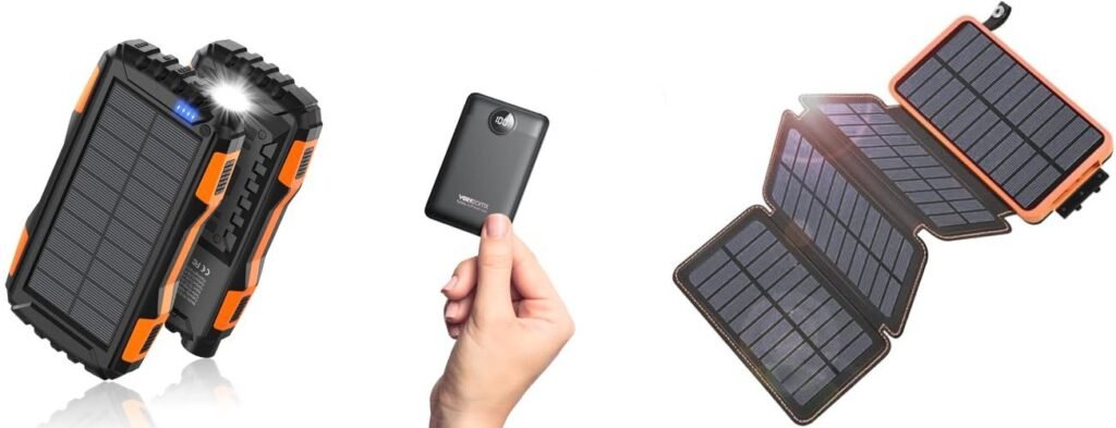 Battery Charger For Backpacking combined image