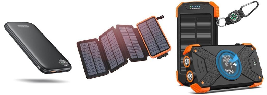 Battery Packs For Backpacking combined image