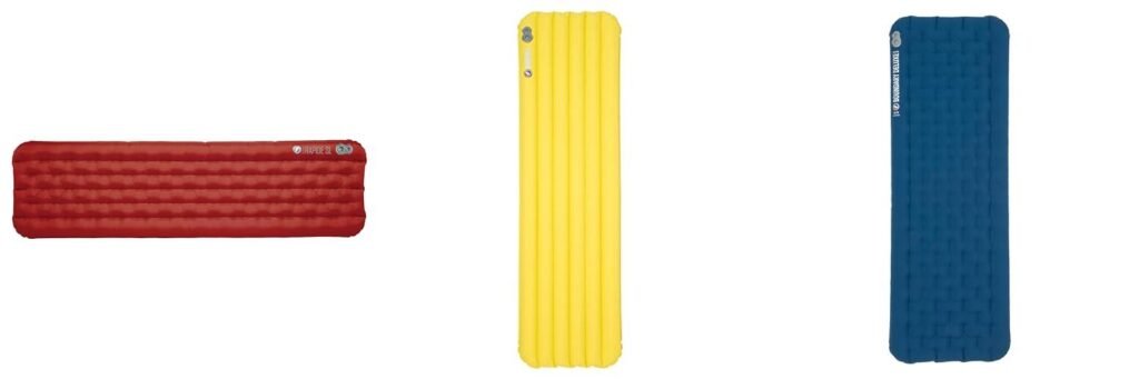 Big Agnes Sleeping Pad combined image