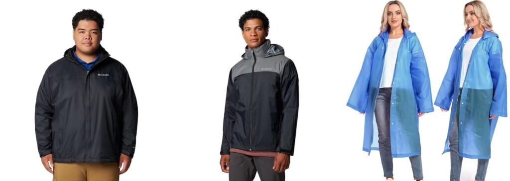 Boating Rain Jackets combined image