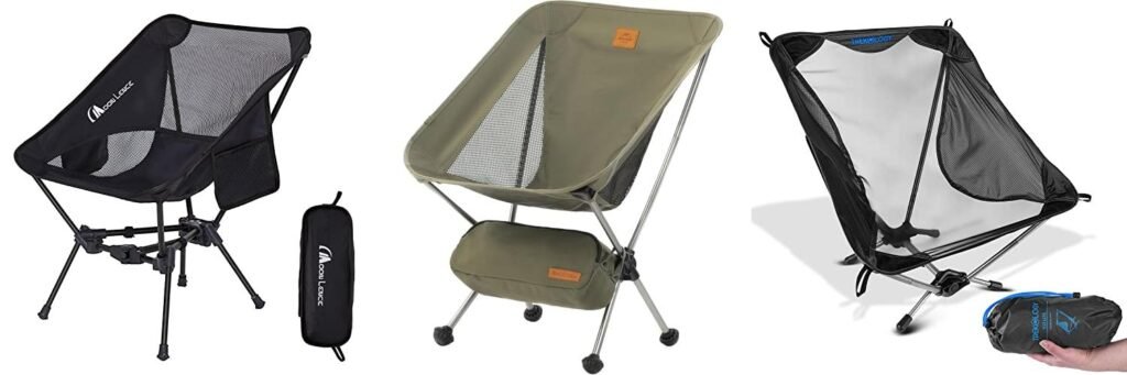 Budget Backpacking Chair combined image