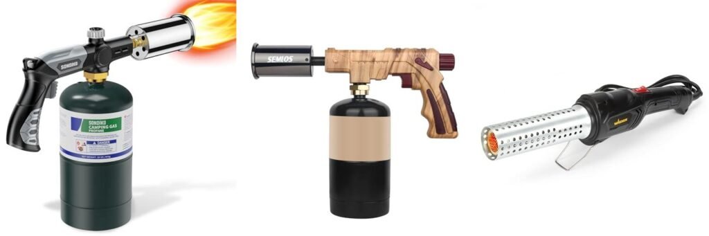 Budget Fire Starter Torch combined image