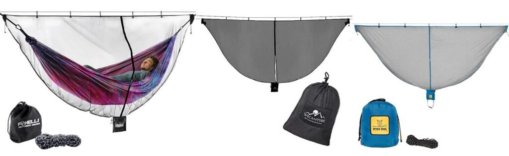 Bug Net Hammock combined image